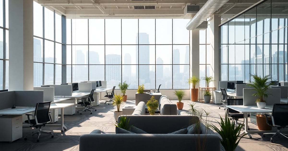 Oficinas Modernas en Arriendo 2026: Coworking, Planta Libre o Híbrido — Cuál Elegir